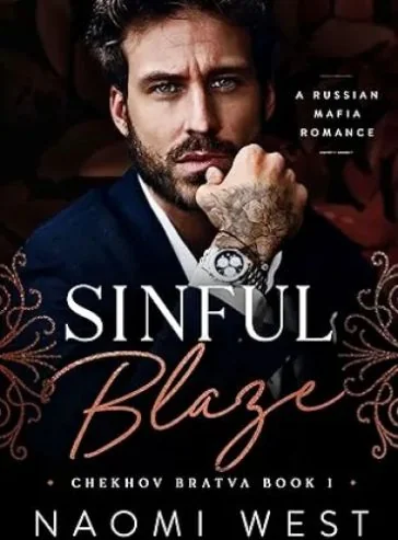 Sinful Blaze (Chekhov Bratva Book 1) cover