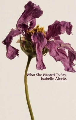 What She Wanted To Say. cover