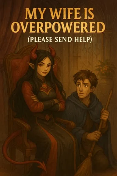 My Wife Is Overpowered (Please Send Help) cover