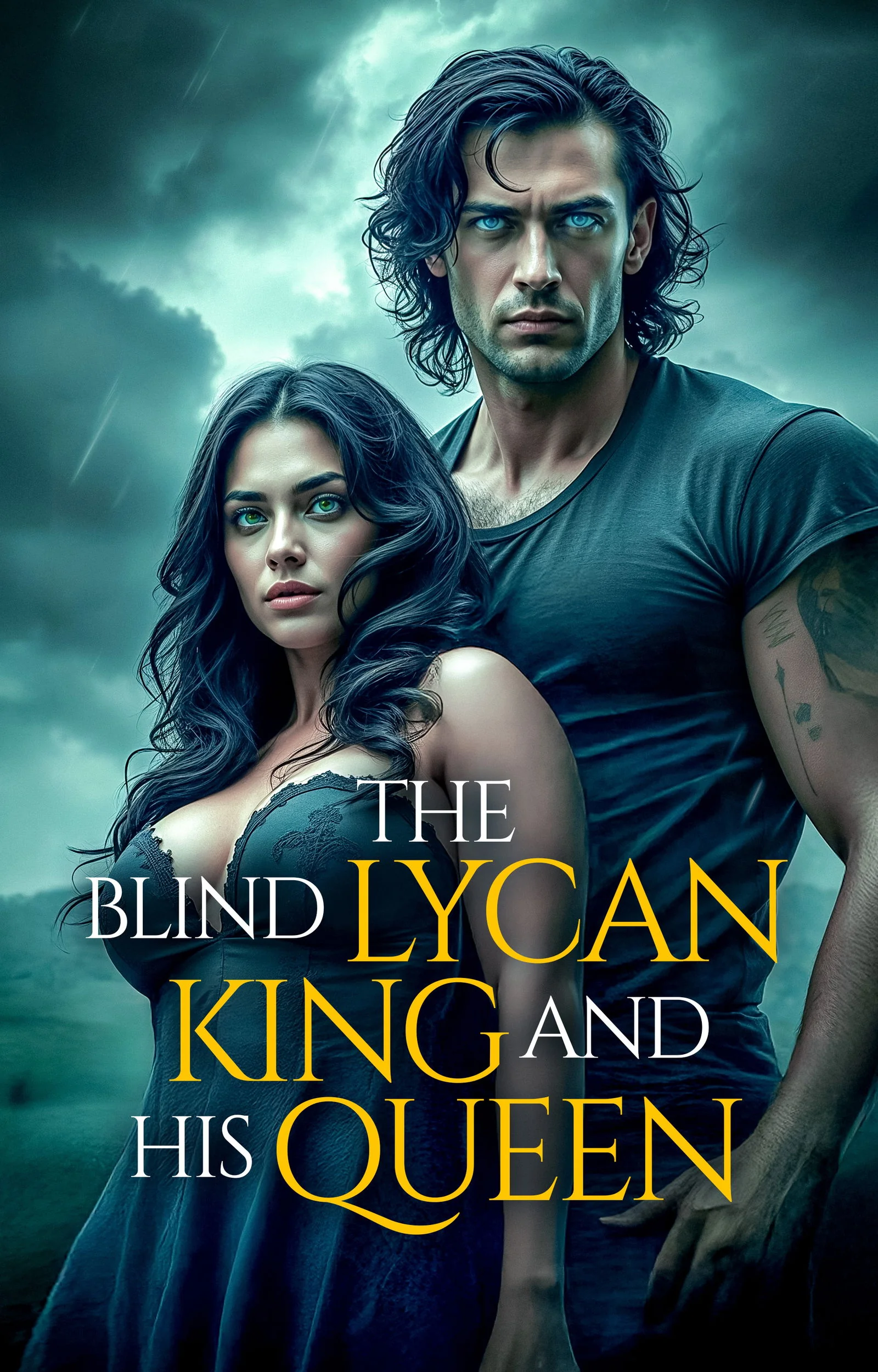 The Blind Lycan King and His Queen cover