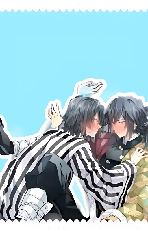 Trapped in a box with you (Obanai x Tomioka) cover