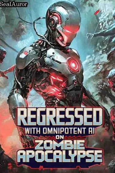 Regressed with Omnipotent AI on Zombie Apocalypse cover