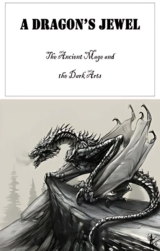 A DRAGON'S JEWEL: the Ancient Mage and the dark arts cover
