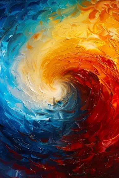 Rising Flames and Surging Waves cover